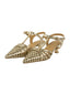 Scarpe con tacco Donna Lorenzo Mari - Intreccio Platino/Laminato Platino - Oro