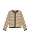 Cardigan Donna Malìparmi - Cardigan Jacquard - Oro