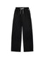 Pantaloni Donna Ralph Lauren - Knit-Open Bottom Sweatpant-Pants - Nero