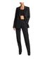 Pantaloni Donna Michael Kors - Tuxedo Slim Leg Pant - Nero