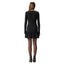 Vestiti casual Donna Pinko - Acetosella Abito Punto - Nero