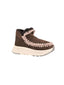 Stivali Donna Mou - Speed Eskimo Sneaker Suede - Marrone