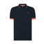Polo Uomo Sun68 - Polo Small Stripe Fulo S/S - Blu