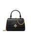Borse a mano Donna Tory Burch - Top Handle Chain Wallet Black - Nero