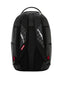 Zaini Casual Unisex Sprayground - Center Rip Revealing Gray Check Backpack - Nero