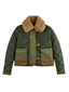 Giubbotti Donna Fay - Trapunta Rombi Assi 15X15 - Verde militare