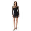 Vestiti casual Donna Pinko - Backgammon Abito Patch Pizzi - Nero
