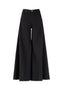 T-shirt Donna D.Exterior - T-Cotone Stretch Pant Larghissimo - Nero