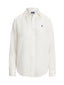Bluse e camicie Donna Ralph Lauren - Classic Long Sleeve Button Front Shirt - Bianco