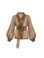 Giacche Donna D.Exterior - Organza Seta Giacca Cint. - Marrone