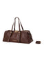 Borse a mano Donna Ermanno Scervino - Small Bowling Bianca Tan - Marrone