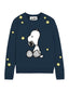 Maglioni Donna Mc2 Saint Barth - New Queen Crewneck Sweater - Blu