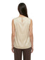 Canotte Donna Maria Bellentani - Canotta Con Arricci - Beige