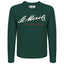Felpe senza cappuccio Uomo Mc2 Saint Barth - Bombardino Light St Moritz 51 Patch - Verde