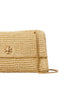Borse a mano Donna Tory Burch - Kira Turnlock Straw Shoulder Bag - Beige