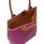 Borse a tracolla Donna N21 - Vertical Shopper Raffia - Fucsia