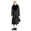 Cappotti Donna Michael Kors - Faux Leather Robe Coat - Nero
