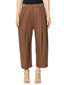 Pantaloni Donna RUE•8ISQUIT - Panta Fibbie Tecnocotton - Marrone