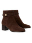 Stivali Donna Tory Burch - Romy Ankle Boot Dark Cocoa - Marrone