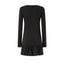 Vestiti casual Donna Pinko - Acetosella Abito Punto - Nero