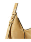 Borse a spalla Donna Tory Burch - Romy Suede Pick Stitch Half Moon Bag - Panna