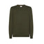 Felpe senza cappuccio Uomo Sun68 - Sweater Basic L/S - Verde militare