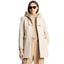 Cappotti Donna Fay - Toggle Coat Db Front Nylon - Avorio