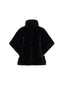 Poncho e mantelle Donna Pinko - New Comodino Cappa Aspen - Nero