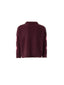 Polo Donna Pinko - Cork Polo Argyle - Bordeaux