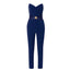 Tute senza manica Donna Elisabetta Franchi - Tuta Donna - Blu