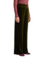 Pantaloni Donna Malìparmi - Pantaloni Fluid Velv - Verde militare
