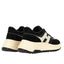 Sneaker Donna Hogan - H669 Allacciato H - Nero