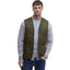 Giacche Uomo Barbour - Polarquilt Waistcoat Zip Liner - Oliva