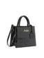 Borse a spalla Donna Mc2 Saint Barth - Shop Bag Mini Printed Croco Leather 00 - Nero