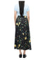 Gonne casual Donna MOSCHINO JEANS - Gonna Raso Stampa Ramage - Nero