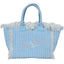 Borse a mano Donna Mc2 Saint Barth - Vanity Strass Stripes 31 Silver - Azzurro