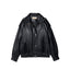 Giacche Donna Michael Kors - Oversized Leather Blouson - Nero