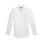 Camicie casual Uomo Ralph Lauren - Cubdppcs-Long Sleeve-Sport Shirt - Bianco