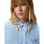 Camicie Donna Pinko - Caffelatte Camicia Popeline - Azzurro