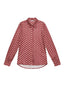 Camicie Donna Malìparmi - Camicia Micro Print - Bordeaux