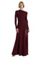 Vestiti da sera e cerimonia Donna Alberta Ferretti - Abito Enver Satin - Rosso
