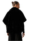 Poncho e mantelle Donna Pinko - New Comodino Cappa Aspen - Nero