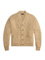 Cardigan Uomo Ralph Lauren - Relaxed Fit Cotton Cardigan - Beige