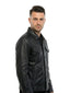 Giacche Uomo The Jack And Jackie Leathers - Strike - Nero