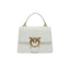 Borse a mano Donna Pinko - Love One Top Handle Mini Light - Bianco