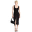 Vestiti casual Donna Michael Kors - Scoop Nk Rib Zip Tank Drs - Nero