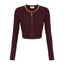 Maglie Donna Elisabetta Franchi - Maglia Tricot - Bordeaux