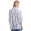 Camicie Donna Michael Kors - Studded Floral Lace Shirt - Bianco