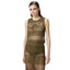 Canotte e top Donna Pinko - Gonzano Top Fantasy - Verde militare