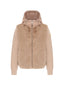 Giubbini Donna Colmar - Faux Fur Hoodie Jacket - Beige